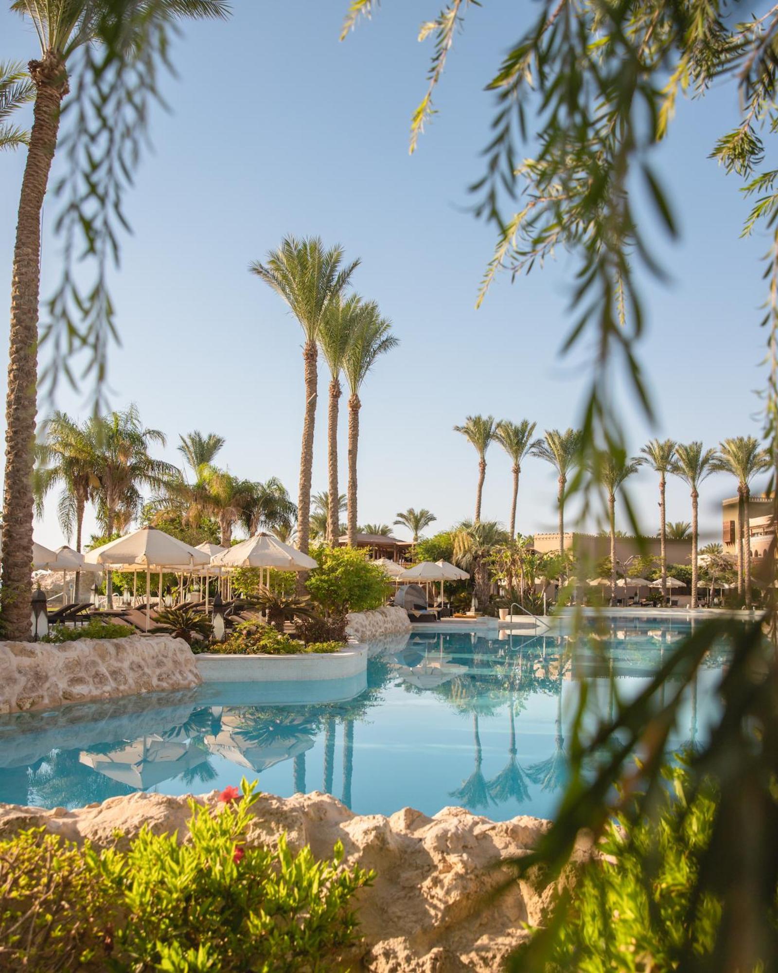 The Makadi Spa Hotel - Couples Only 18 Years Plus Hurghada Zewnętrze zdjęcie The swimming pool at the Hilton Sharm El-Sheikh Resort